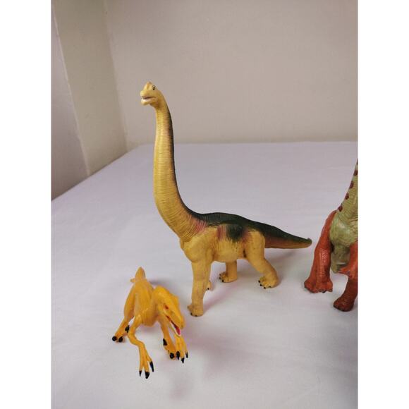 Vintage Safari Ltd Dinosaur Lot 3 Safari Dinosaurs 2 Random - Picture 3 of 13